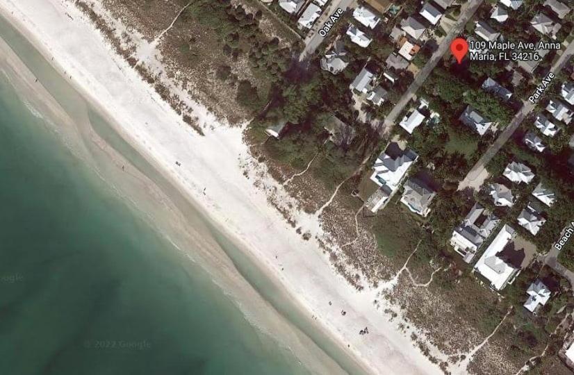 Casa Posada - So Close You Can Hear The Waves Historic Beach Cottage W Beach Gear Anna Maria Esterno foto